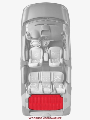 ЭВА коврики «Queen Lux» багажник для Nissan Wingroad